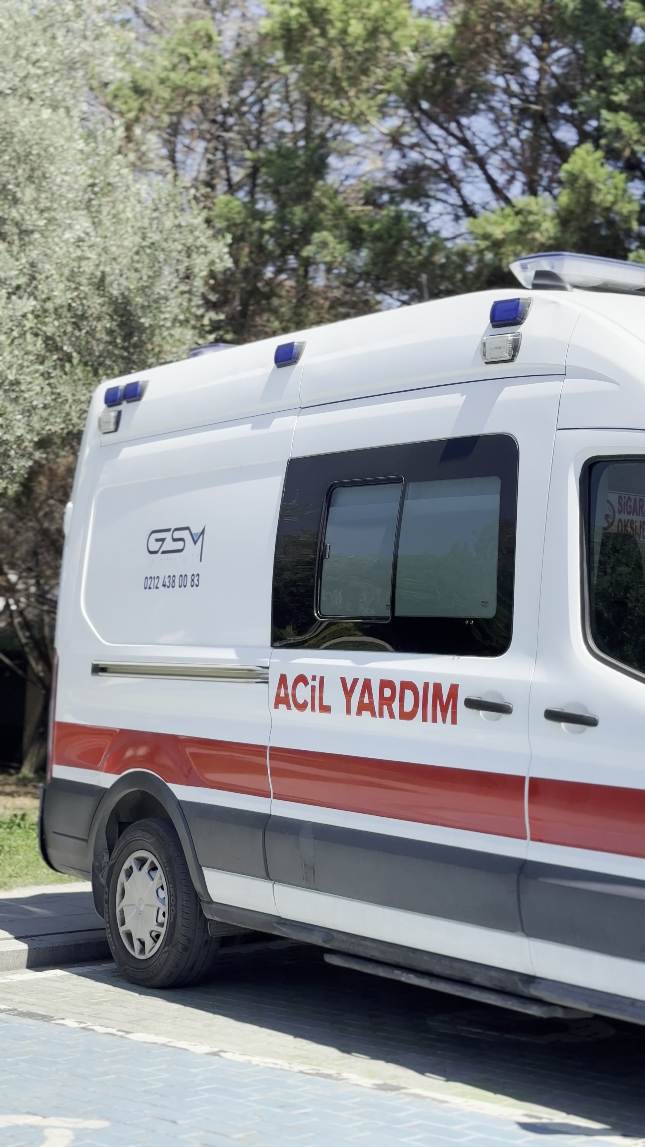 Özel GSM Ambulans Yoğun Bakım ve Medikal Hasta Taşıma Aracı